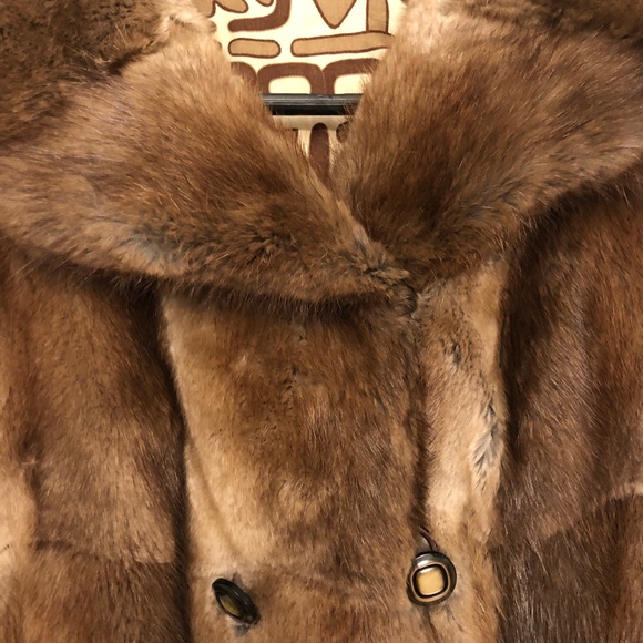 Mink Fur Long Coat - Picture 1 of 11